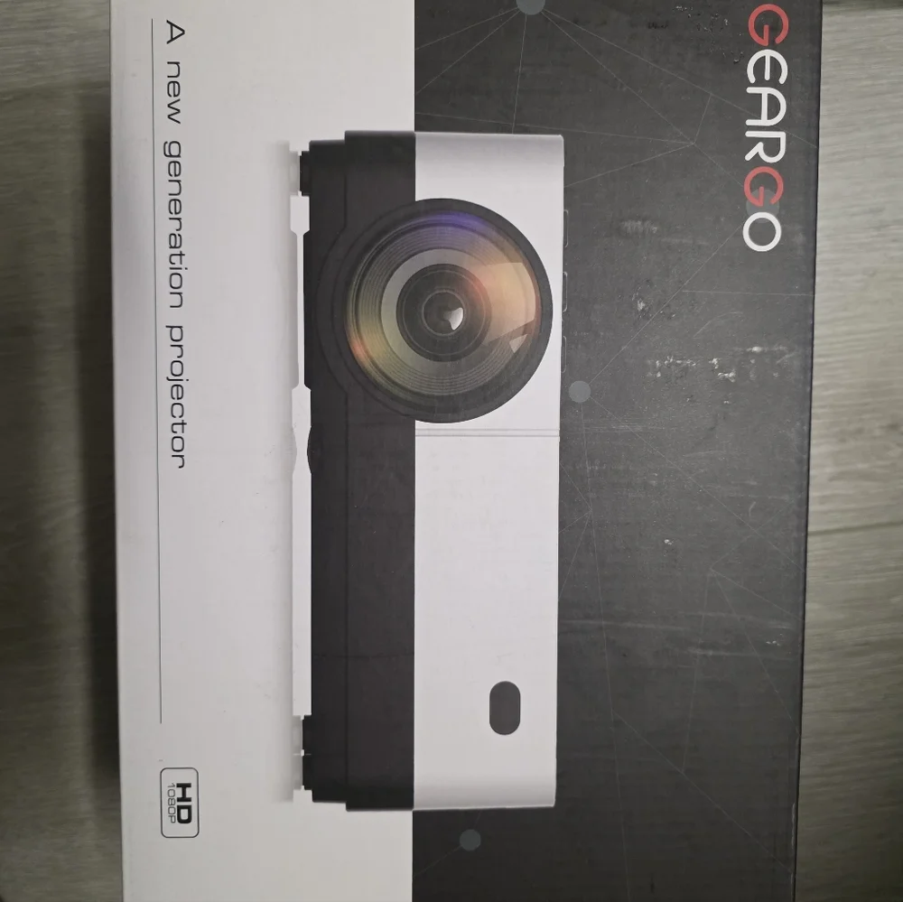 Black and White HD Projector